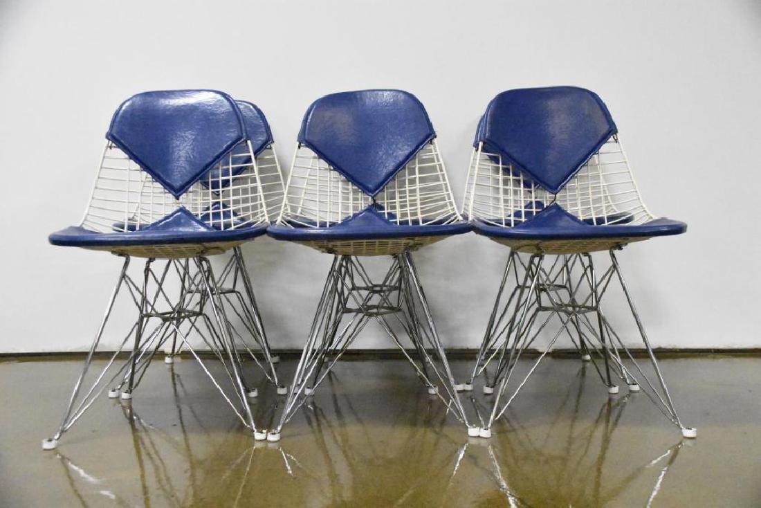 Six Charles Eames for Herman Miller Wire Side Chairs (1 of 9)