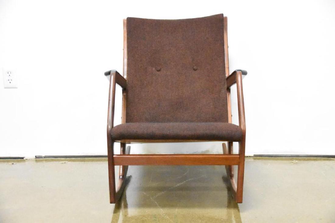 SÌüren Georg Jensen for Kubus Rocking Chair: SÌüren Georg Jensen for Kubus Danish Rocking Chair. 31" x 25" x 31"