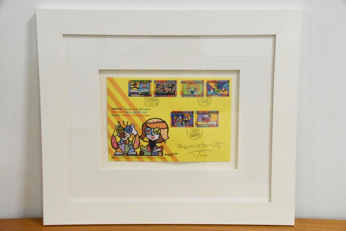 Romero Britto, "Education - Keystone to the 21st (1 of 5)