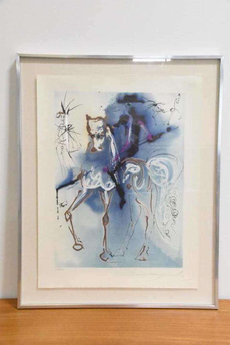 Dali, Lithograph, 1972, "The Picador", Signed and (1 of 7)