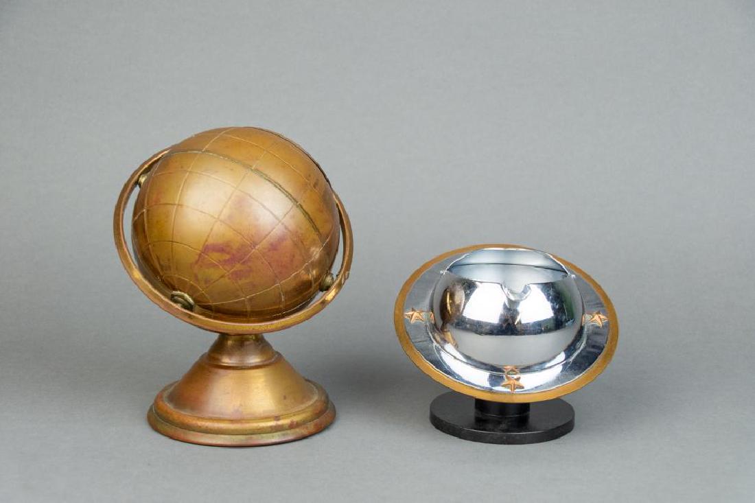 Lot Two (2) Art Deco Ashtray and Cigarette Holder (1 of 14)