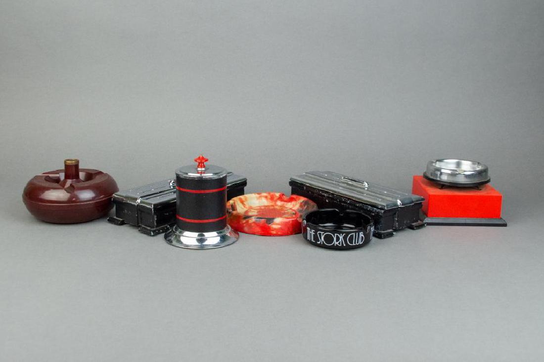 Lot Seven (7) Vintage Ashtray And Cigarette Boxes (1 of 19)