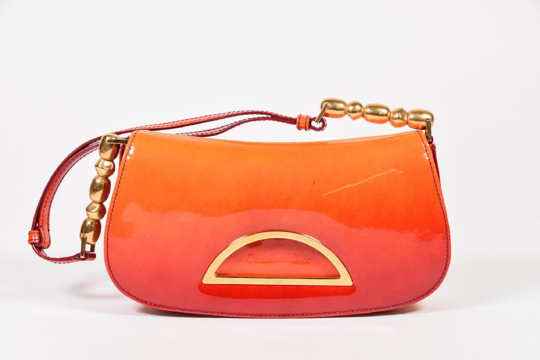 Christian Dior Ombre Patent Leather Handbag (1 of 6)