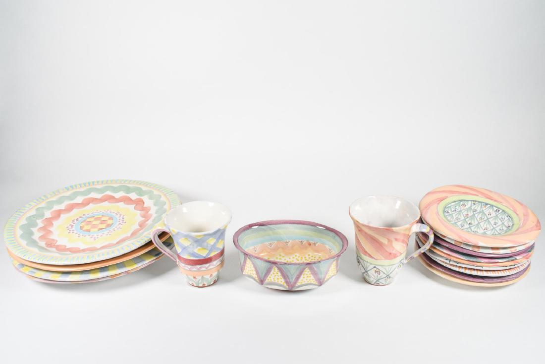 Original Mackenzie Childs Sixteen Pc. Dish Set (1 of 13)