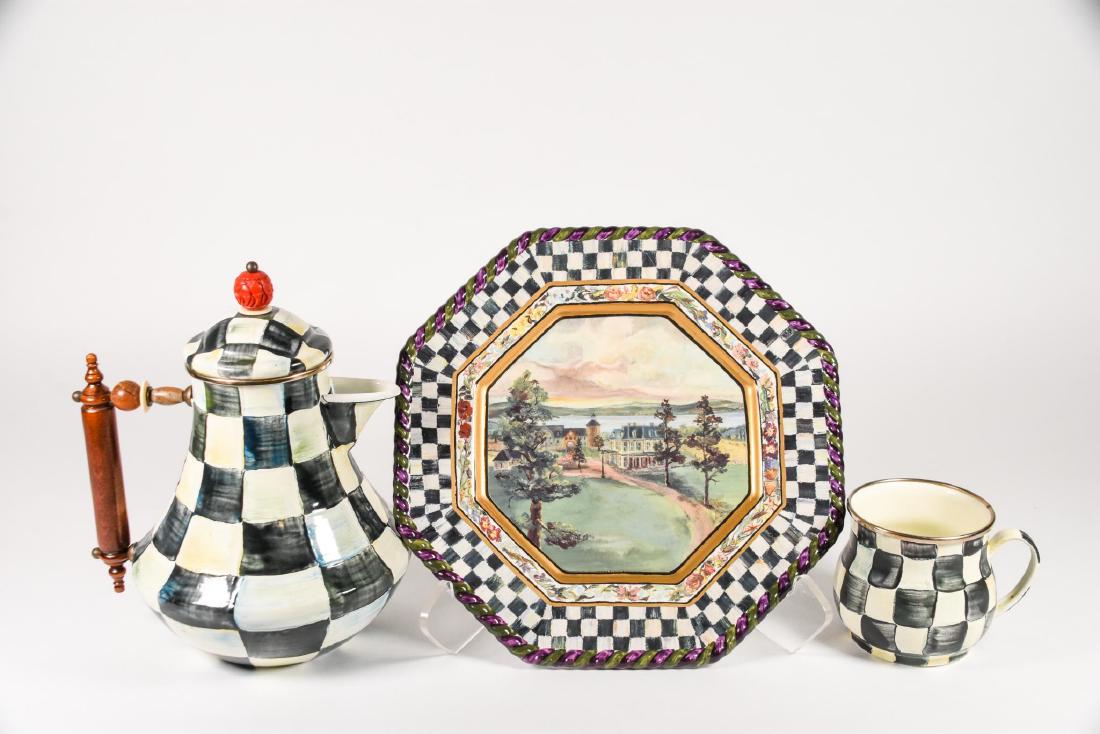 Mackenzie Childs Checkered Set (1 of 19)