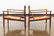 Pair of Danish Teak Lounge Chairs by Grete Jalk - 18