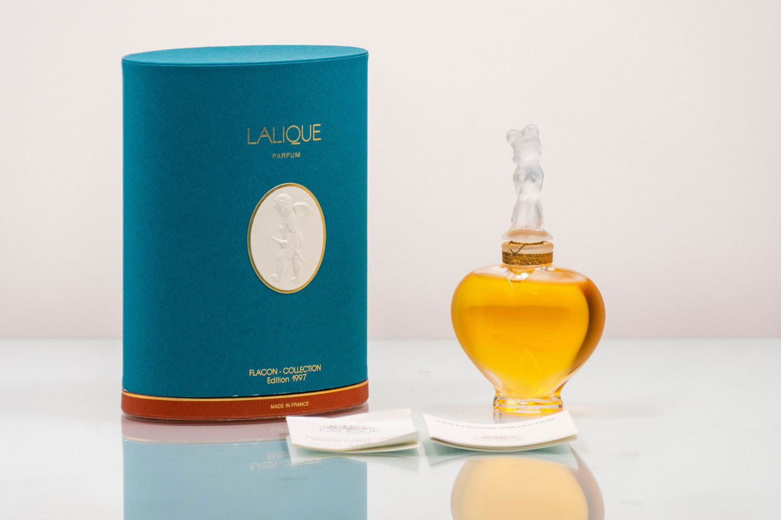 Lalique Glass Parfum Bottle, "Les Flacons Collection" (1 of 4)