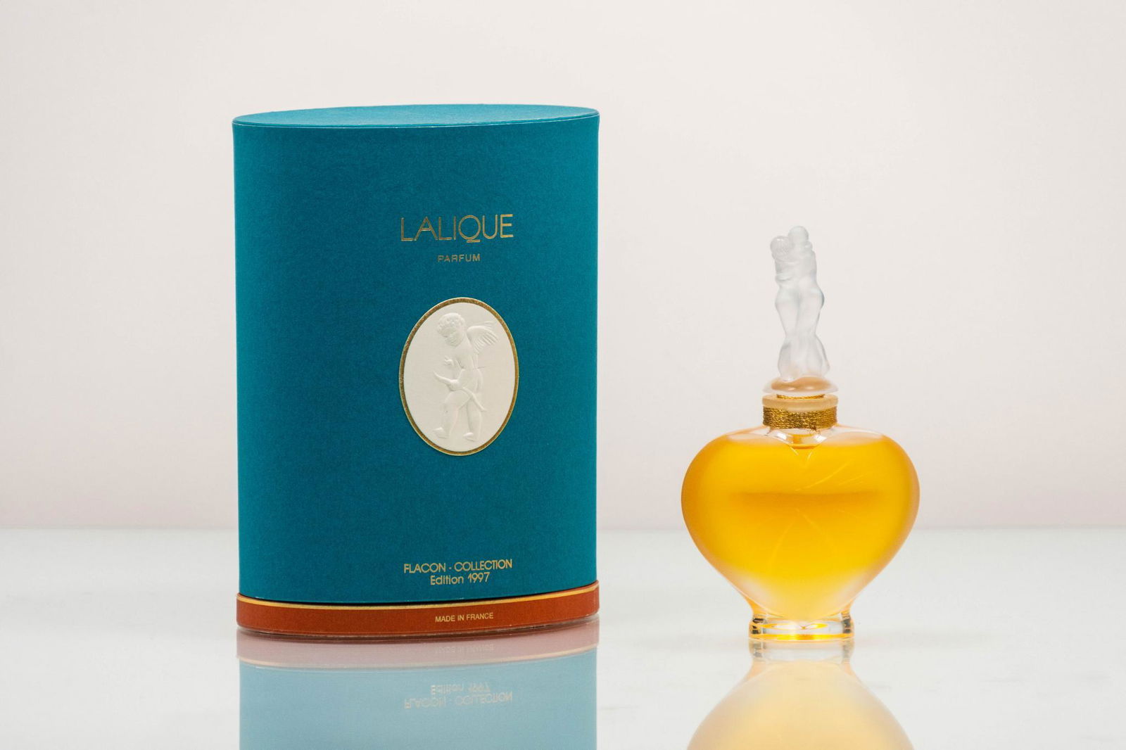 Lalique Glass Parfum Bottle, "Les Flacons Collection" (1 of 4)