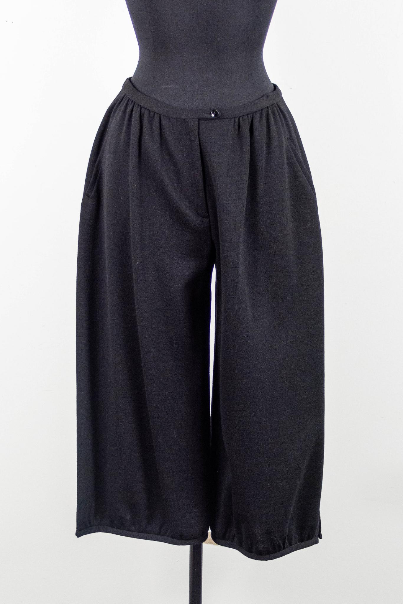 Sonia Rykiel Wool Palazzo Pants "Hattie" (1 of 6)