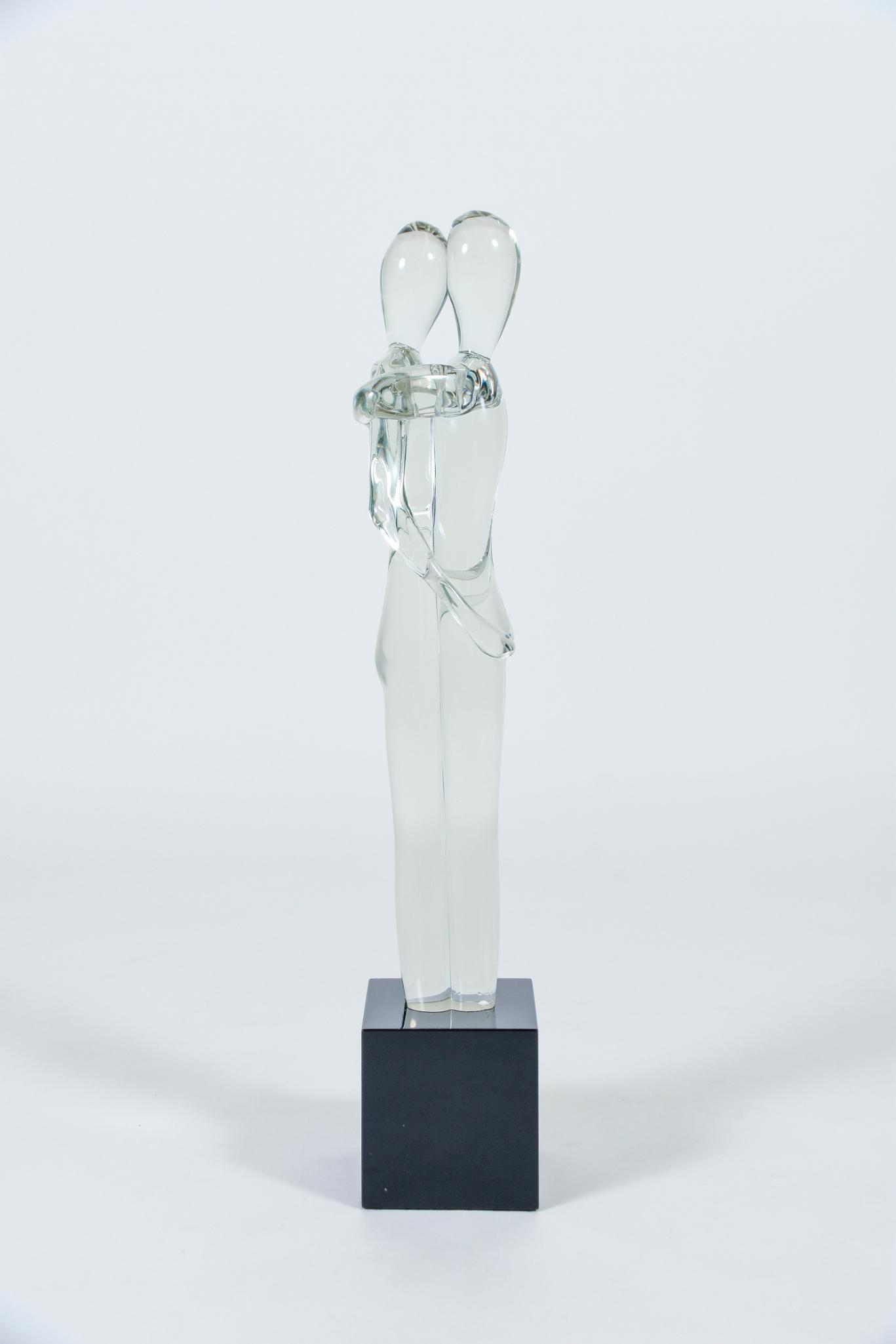 Renato Anatra Murano Glass Lover Statue (1 of 13)