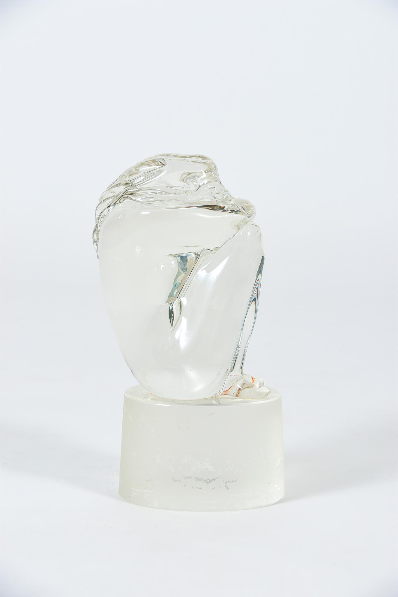 Signed Renato Anatra Murano Glass Woman Sitting (1 of 7)