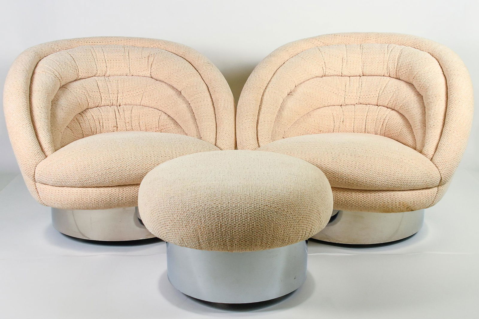 Mid Century Modern Keller Furniture Set of 2 Crescent (1 of 14)