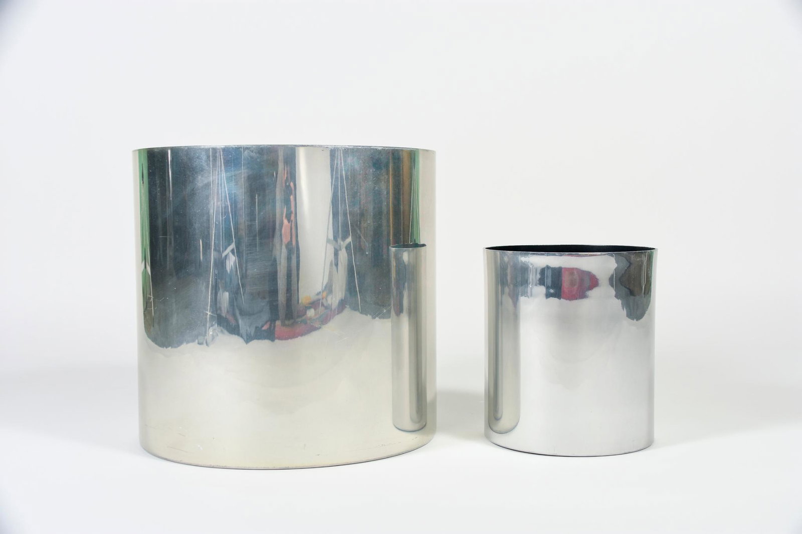 Pair of Vintage Mid Century Modern Habitat Chrome (1 of 4)
