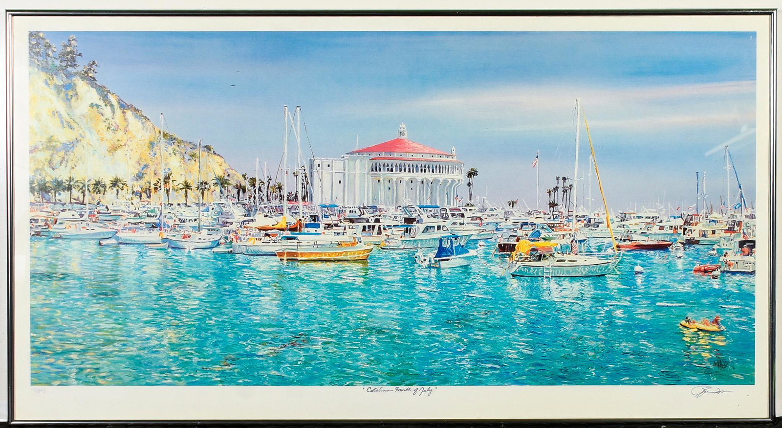 Ruth Mayer Signed Numbered Print "Catalina Fourth of (1 of 6)