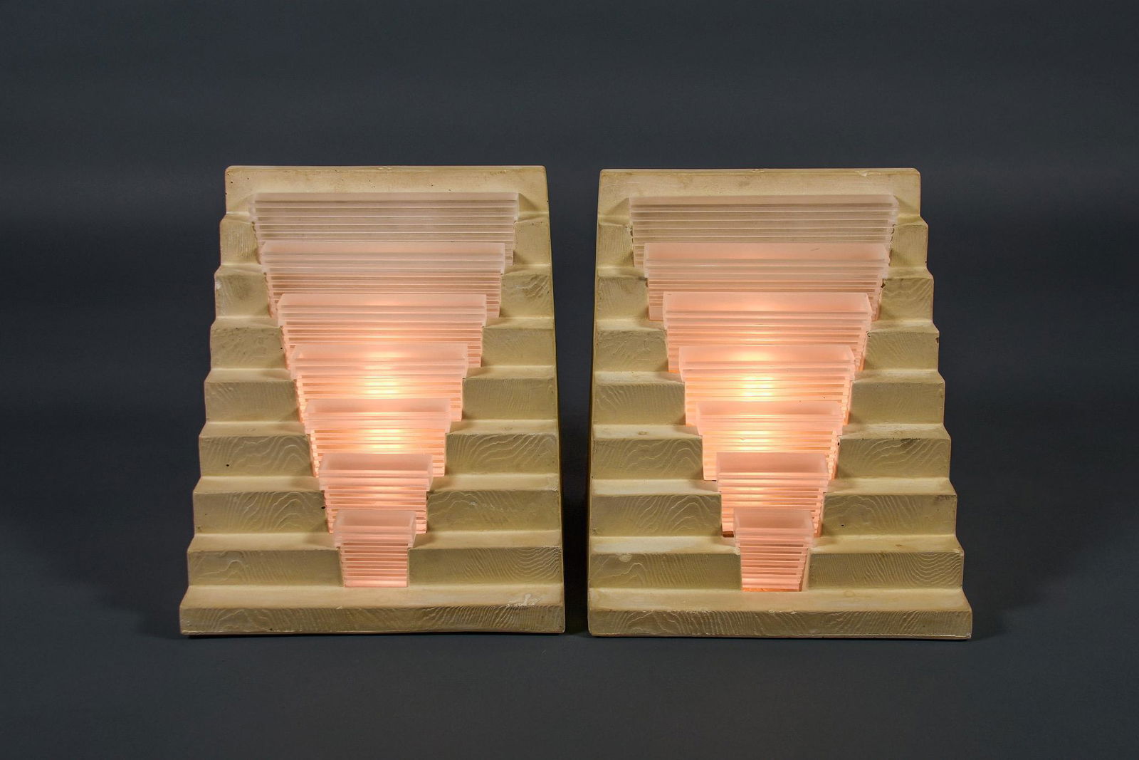 Pair of Custom Steve Chase Ceramic Table Lamps (1 of 6)