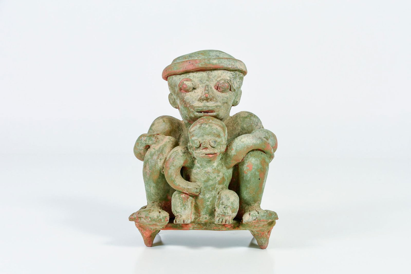 Pre Columbian Mayan Maternity Statue (1 of 10)