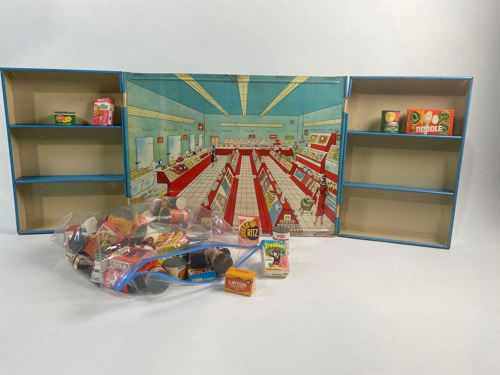 Metal Grocery Store Decor And Mini Food Product Items (1 of 3)