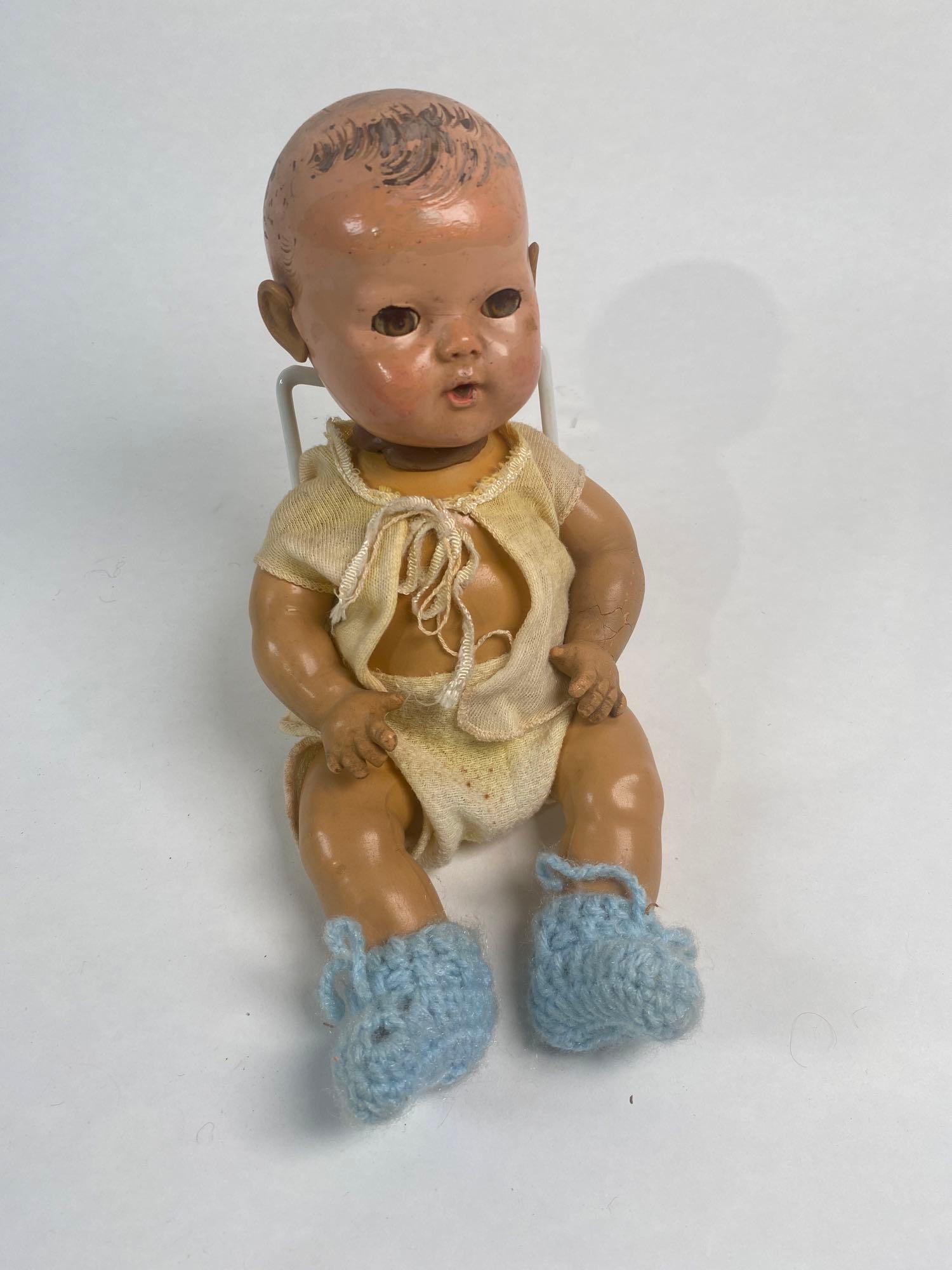 Dy-Dee Doll: Dy-Dee Doll by Effanbee 11 inch doll 1940's with rubber ears!