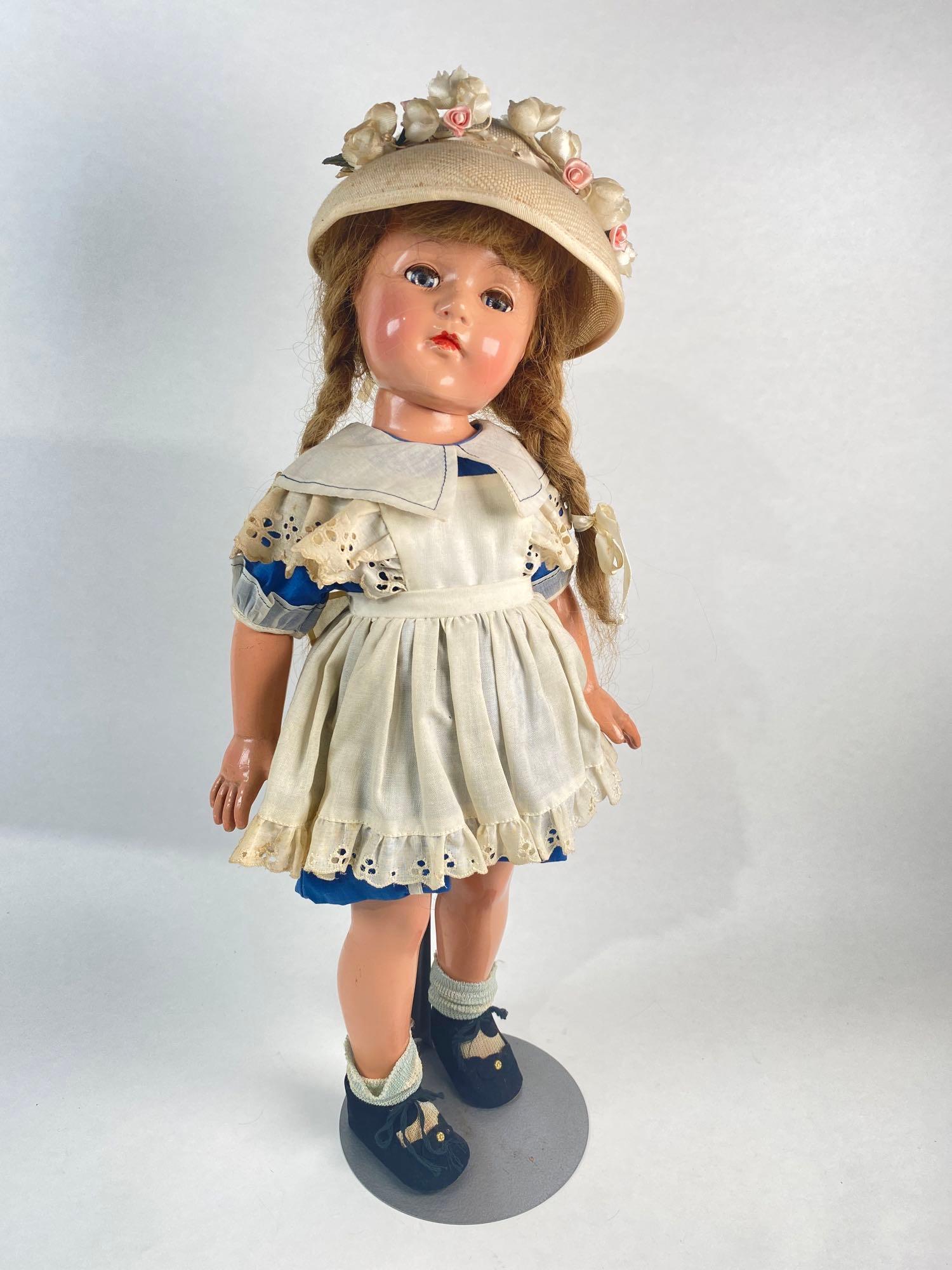 Anne Shirley 21" Composition doll by Effanbee (1 of 4)