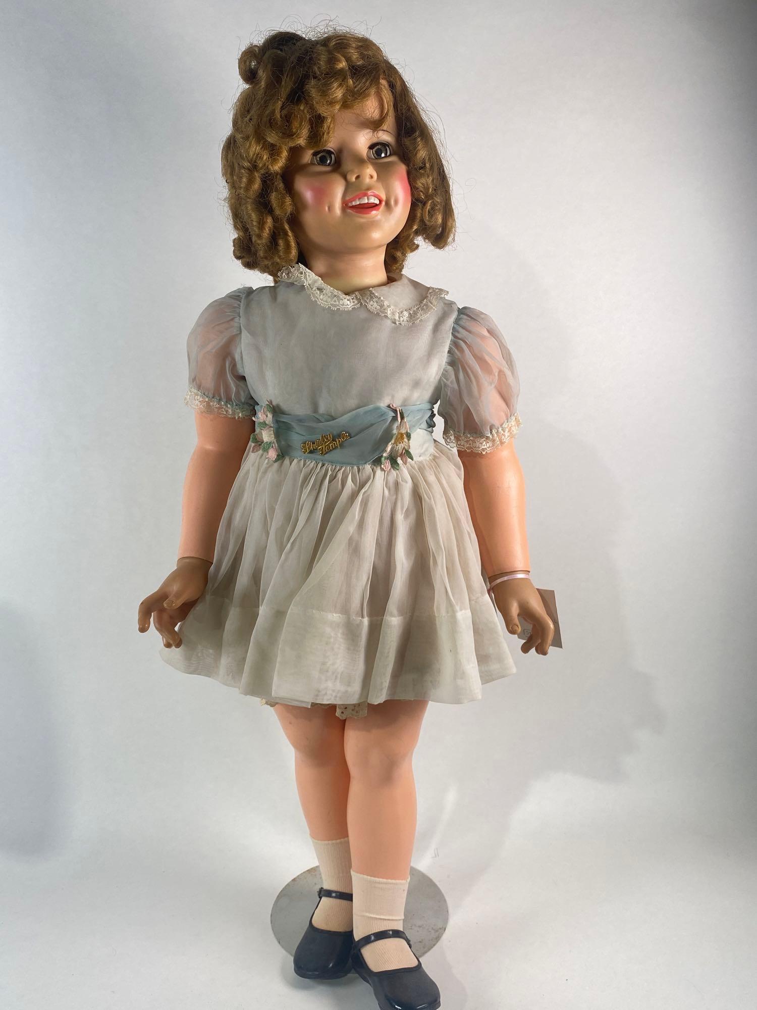 Vinyl Shirley Temple 36" doll by Ideal,  1959 original doll (1 of 8)