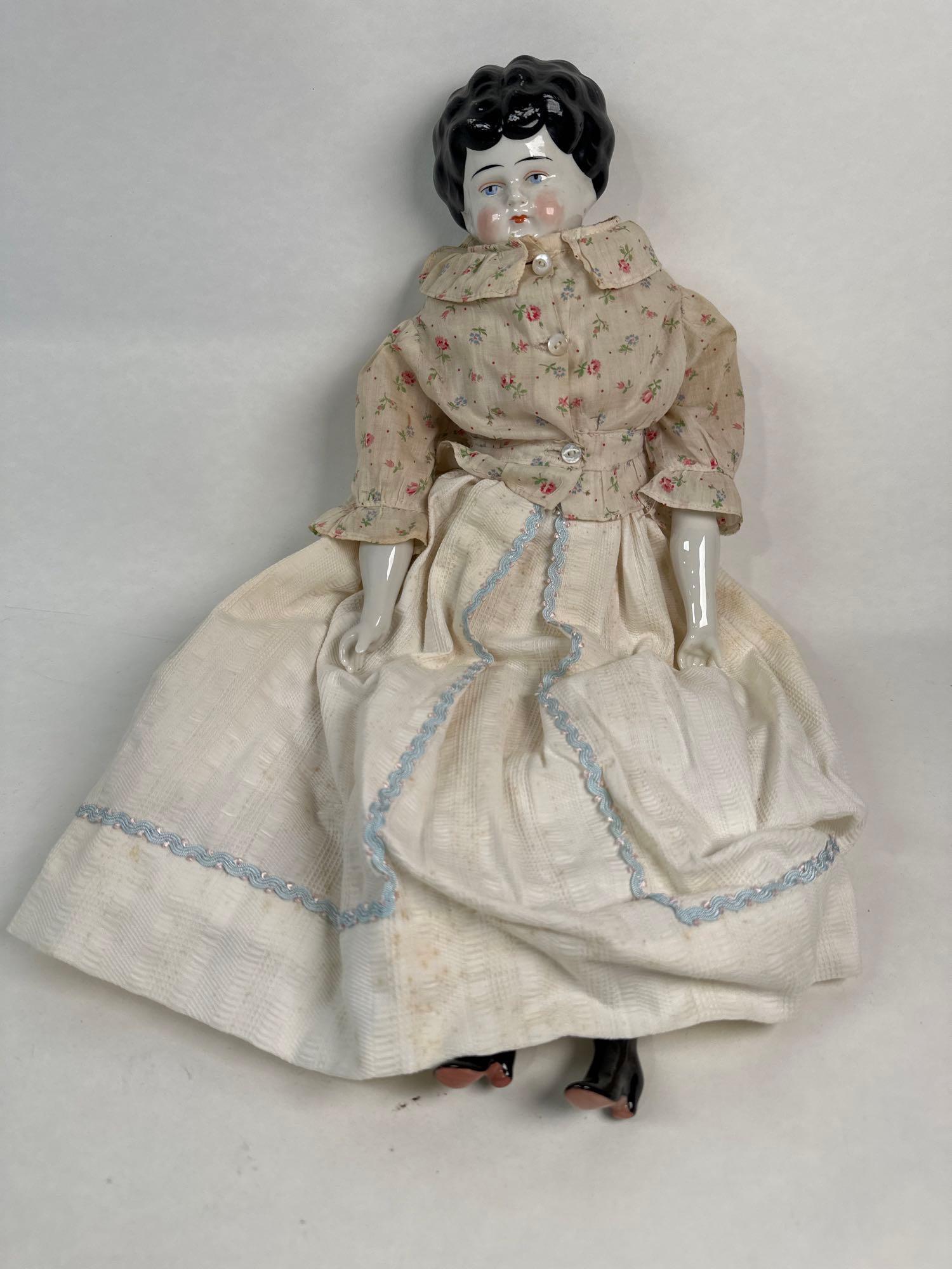 Low Brow China Head Doll (1 of 5)