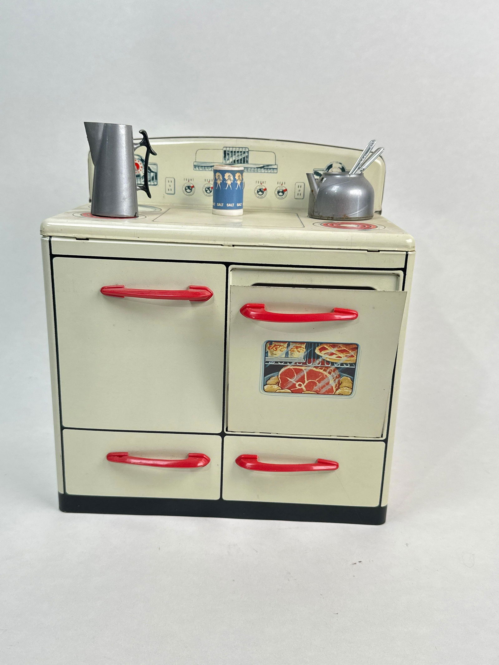 Metal Oven Set And Accessories (1 of 8)