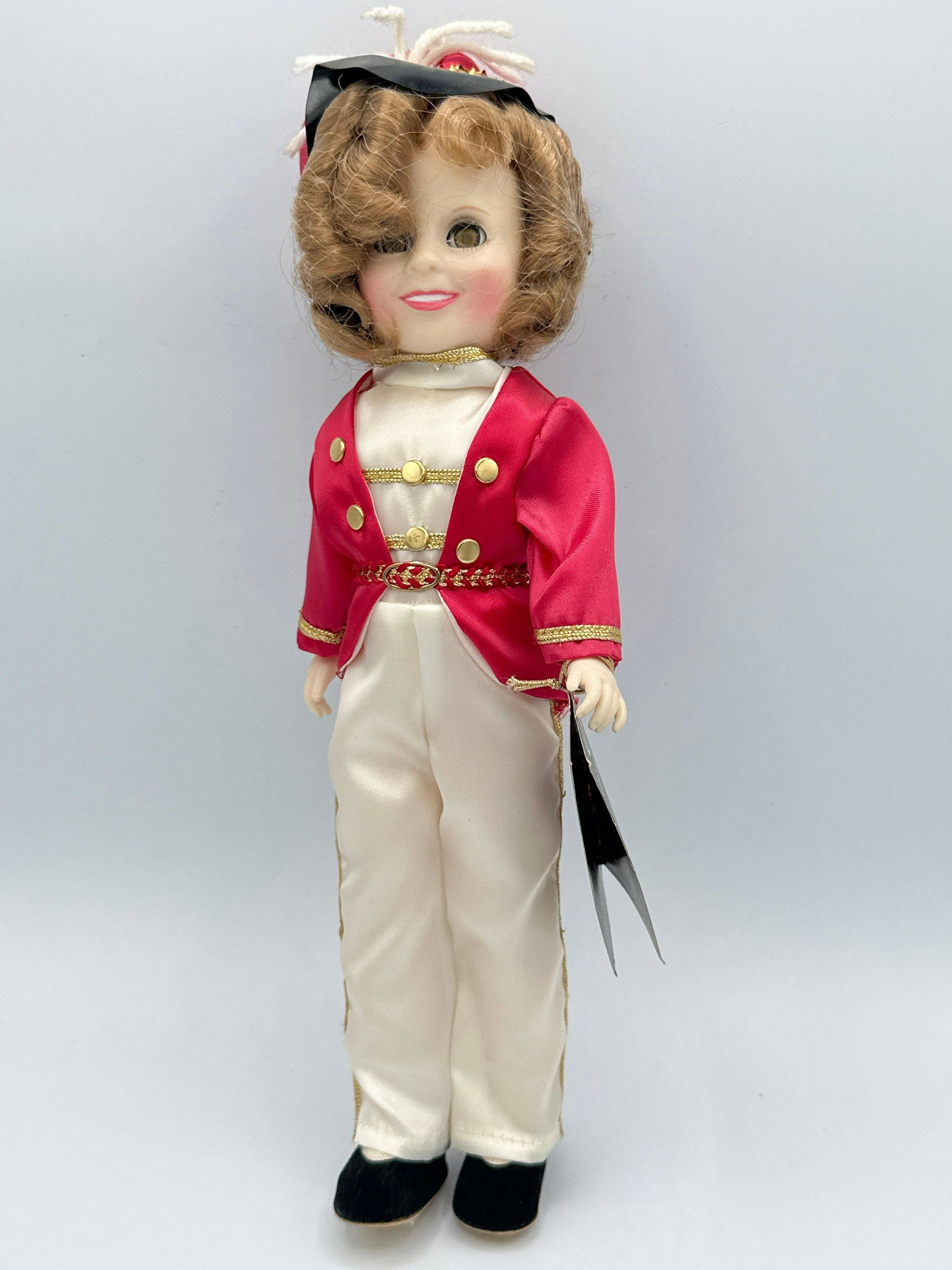 Shirley Temple Doll: Shirley Temple doll Shirley Temple poor little rich girl, 12" by Ideal doll, 1983.