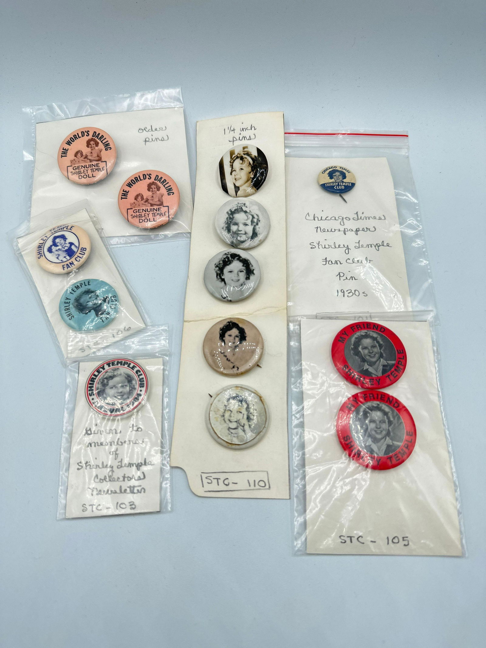 Shirley Temple Pin Collection (1 of 8)