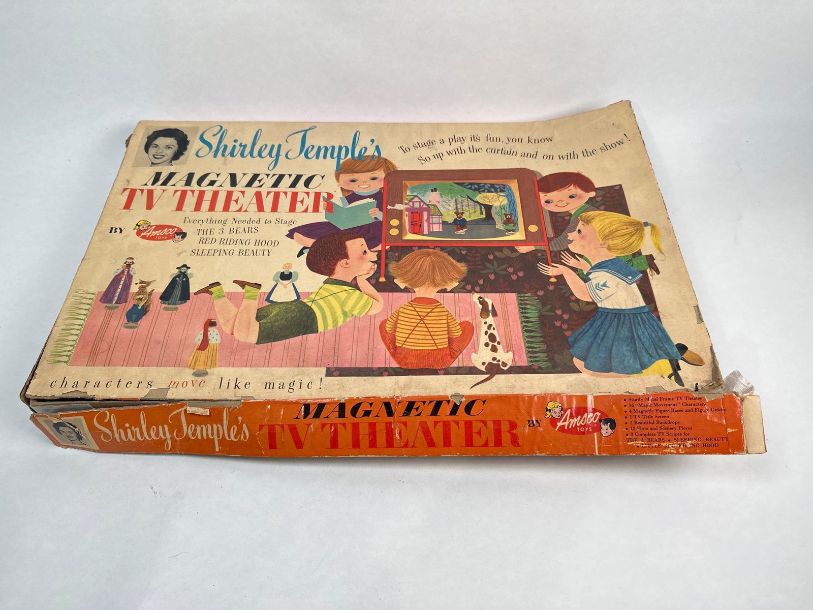 Shirley Temples, Magnetic Tv Theater Game: Shirley Temples magnetic TV theater game, please see pictures.