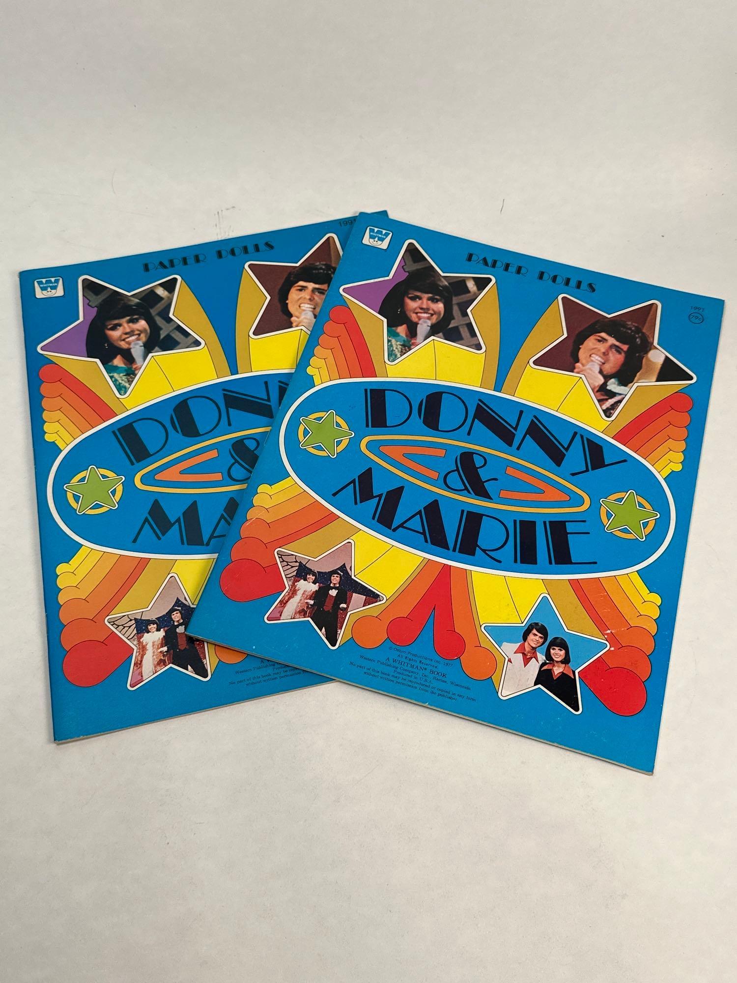 Donny And Marie Paper Dolls And Coloring Book (1 of 8)