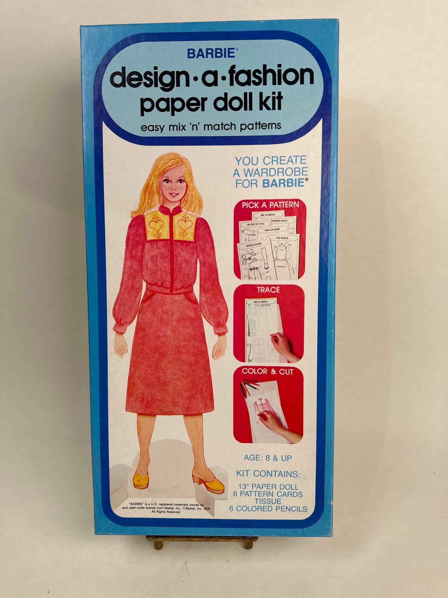 Barbie- Design A Fashion Paper Doll Kit (1 of 3)