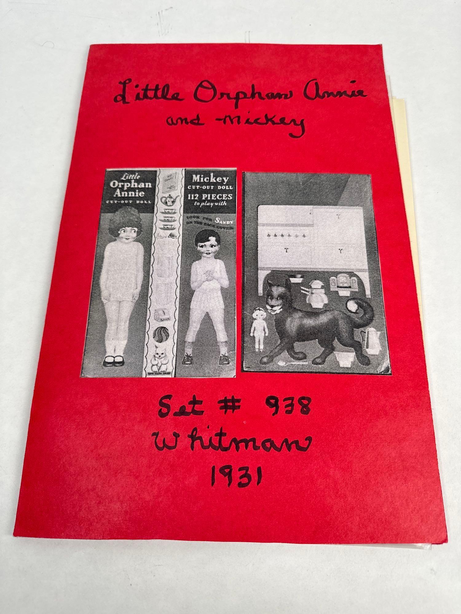 Little Orphan Annie Paper Doll Books And Kits (1 of 9)