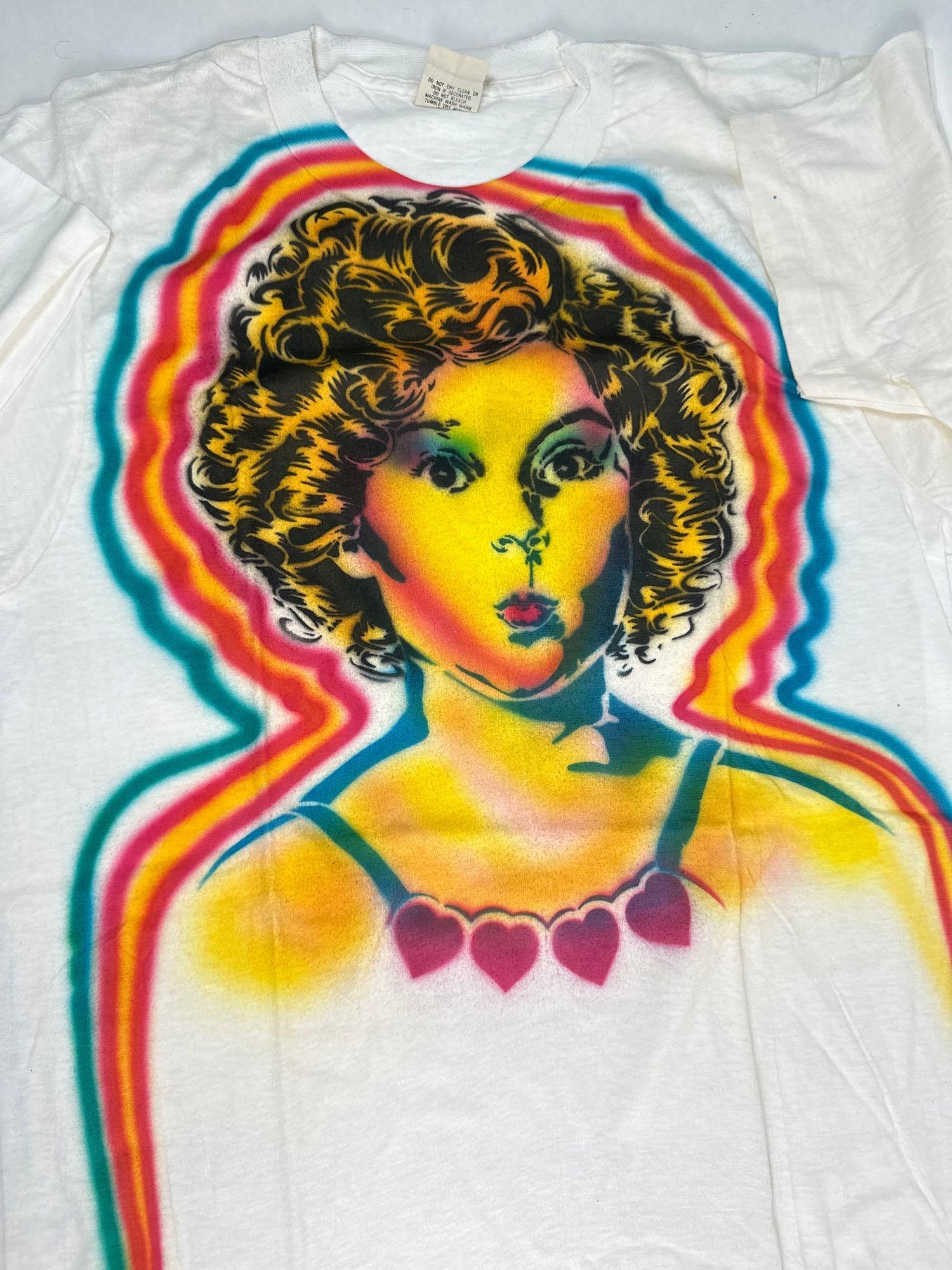 1980s Shirley Temple T-Shirt: 1980s Shirley Temple T-Shirt Screen stars size Large 1980s Shirley Temple short sleeve shirt