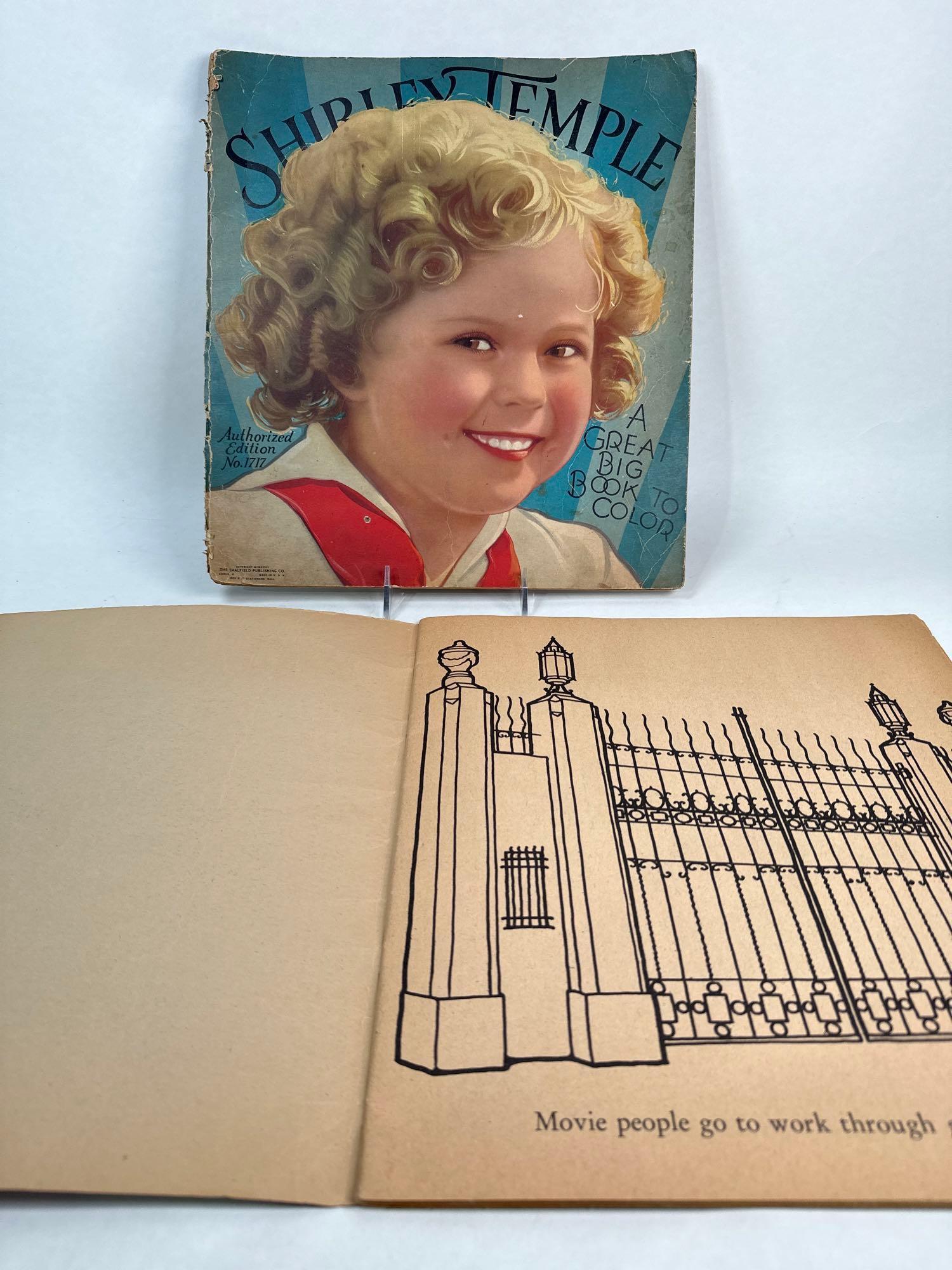Shirley Temple, A Great Big Book To Color (1 of 6)