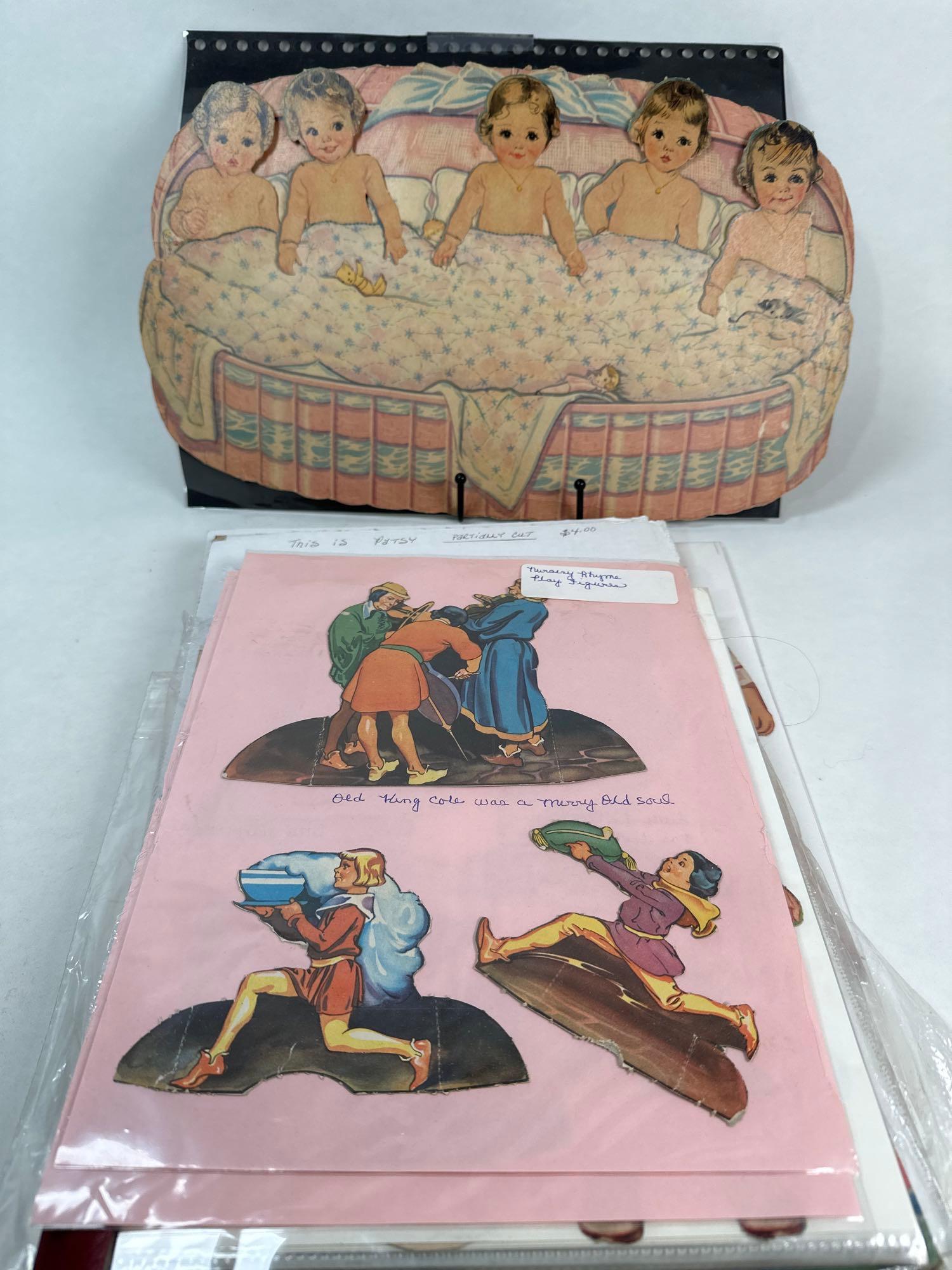 Variety Of Paper Doll Cut-Outs (1 of 10)