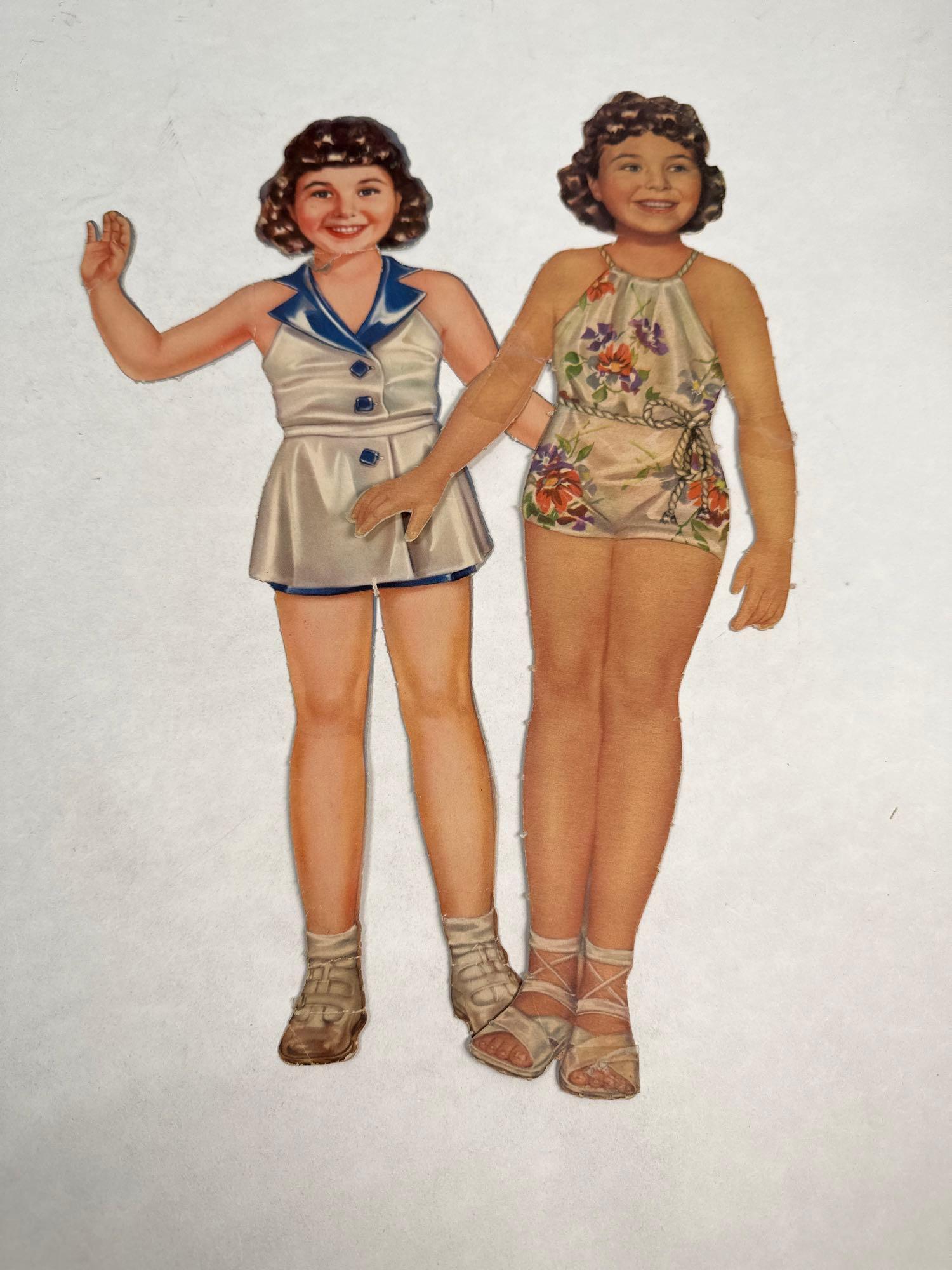 Jane Withers A Autograph And Variety Of Paper Doll Cut Outs (1 of 8)