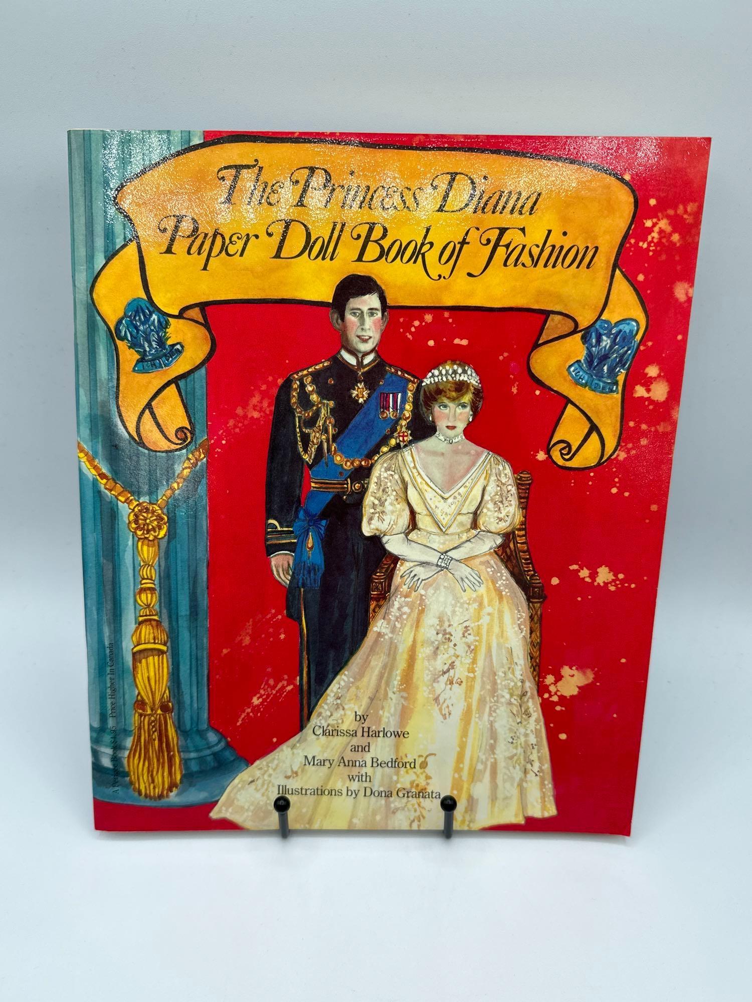 Princess Diana Paper Doll Books (1 of 9)