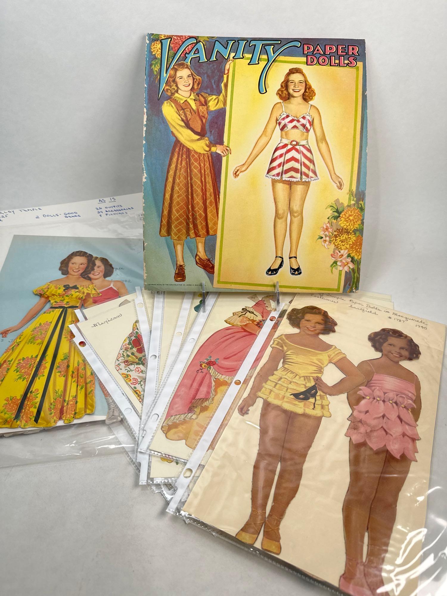 Shirley Temple Paper Dolls 1940S (1 of 6)