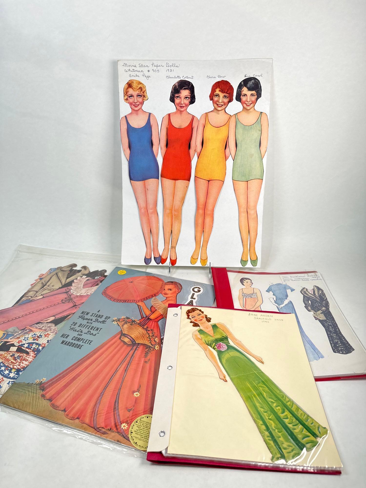 Variety Of Paper Doll Cut-Outs (1 of 7)