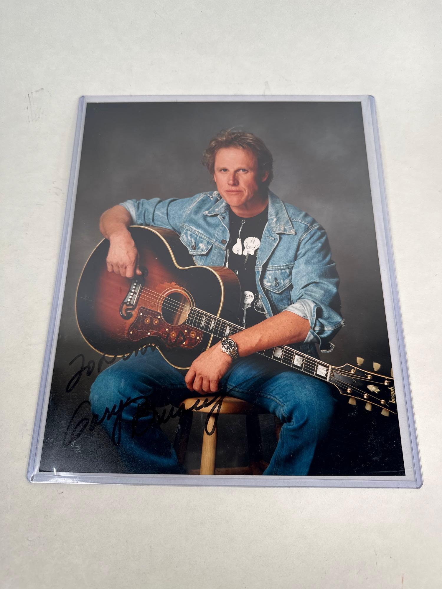 Gary Busey signed photo (1 of 9)