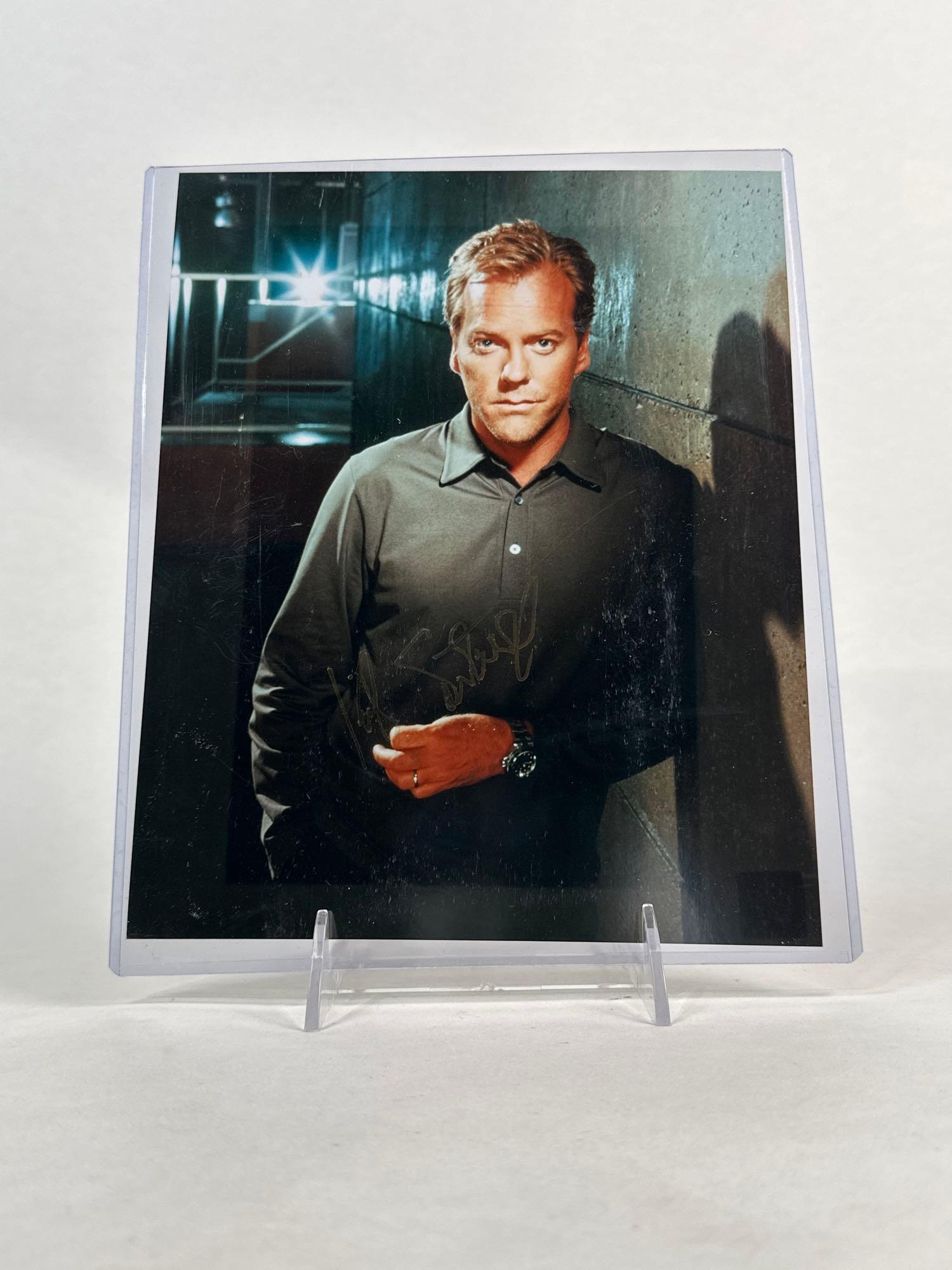 Kiefer Sutherland Signed Photo (1 of 9)