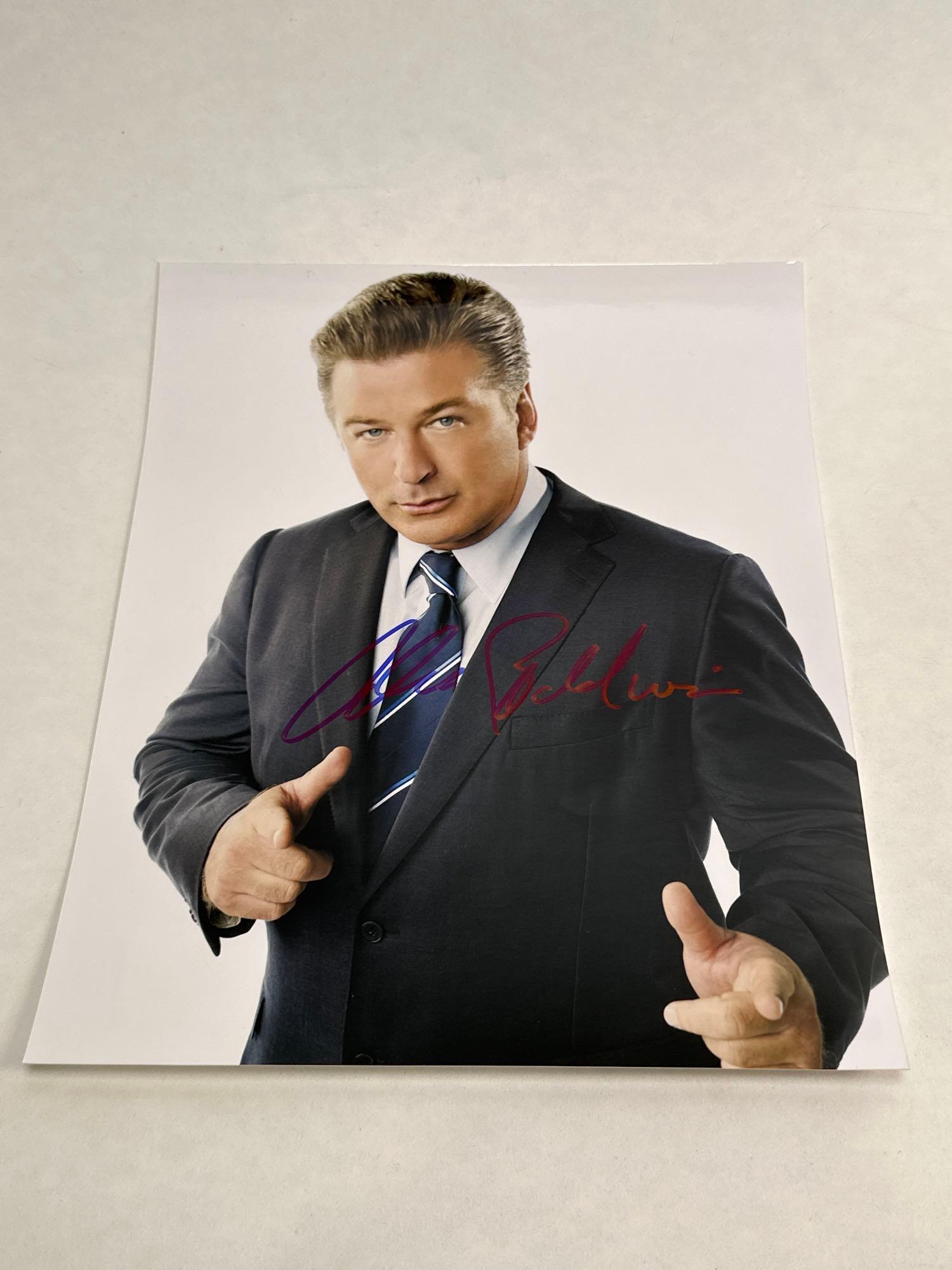 Alec Baldwin signed 8 x 10 photograph COA (1 of 10)