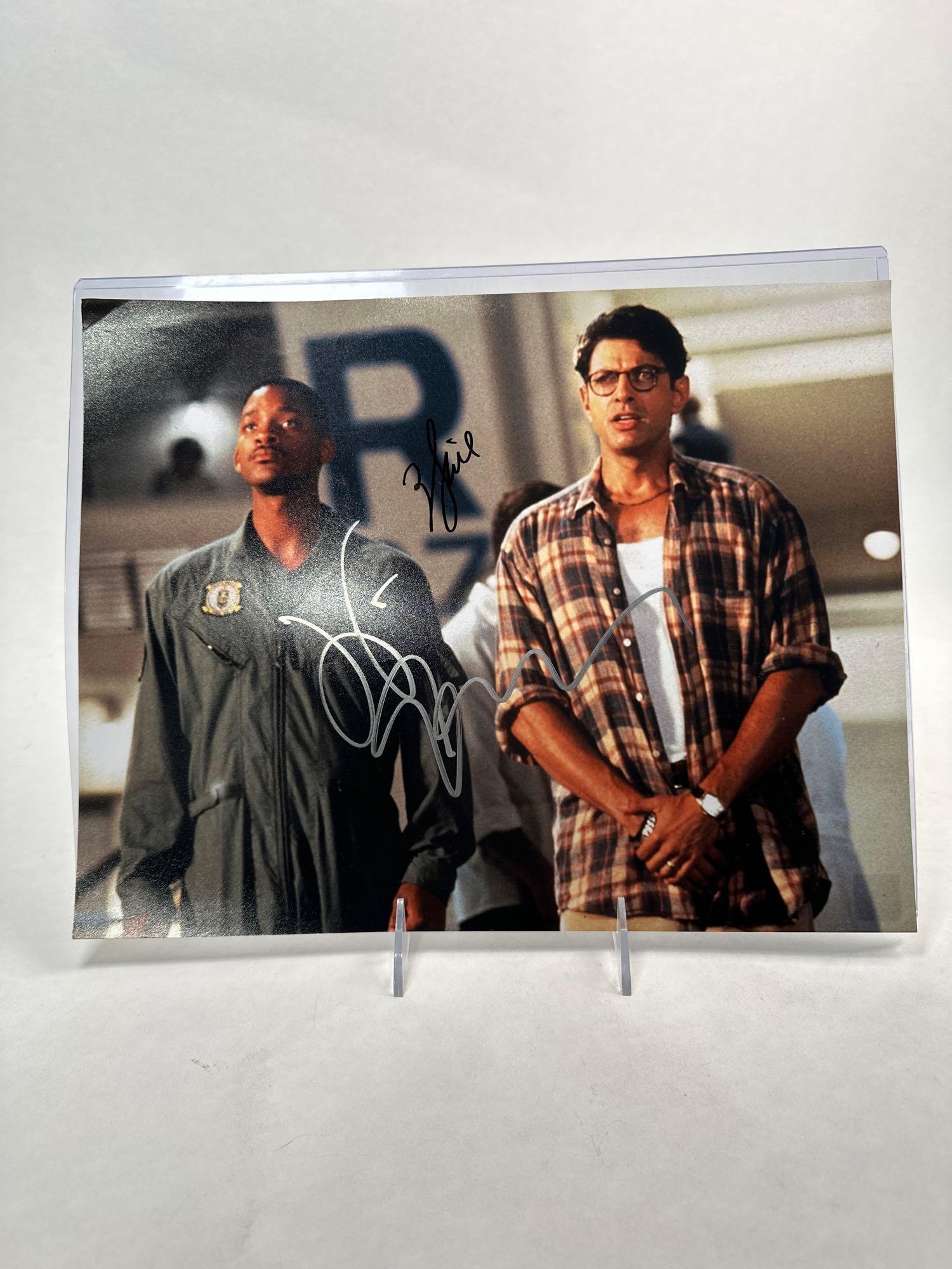 Will Smith and Jeff Goldblum signed photo 11 x 14 COA (1 of 10)