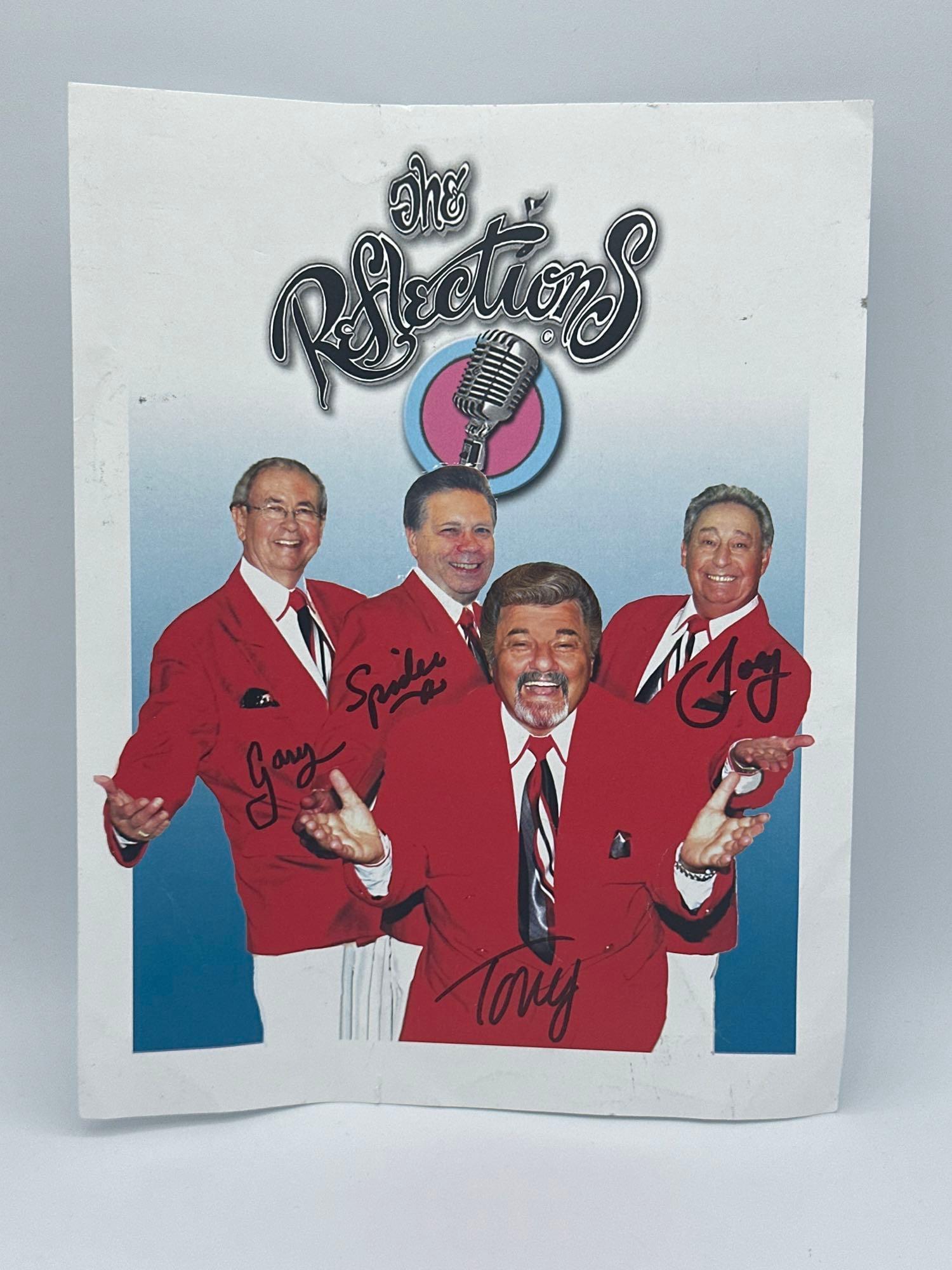 The REFLECTIONS signed print out/photo no COA (1 of 9)