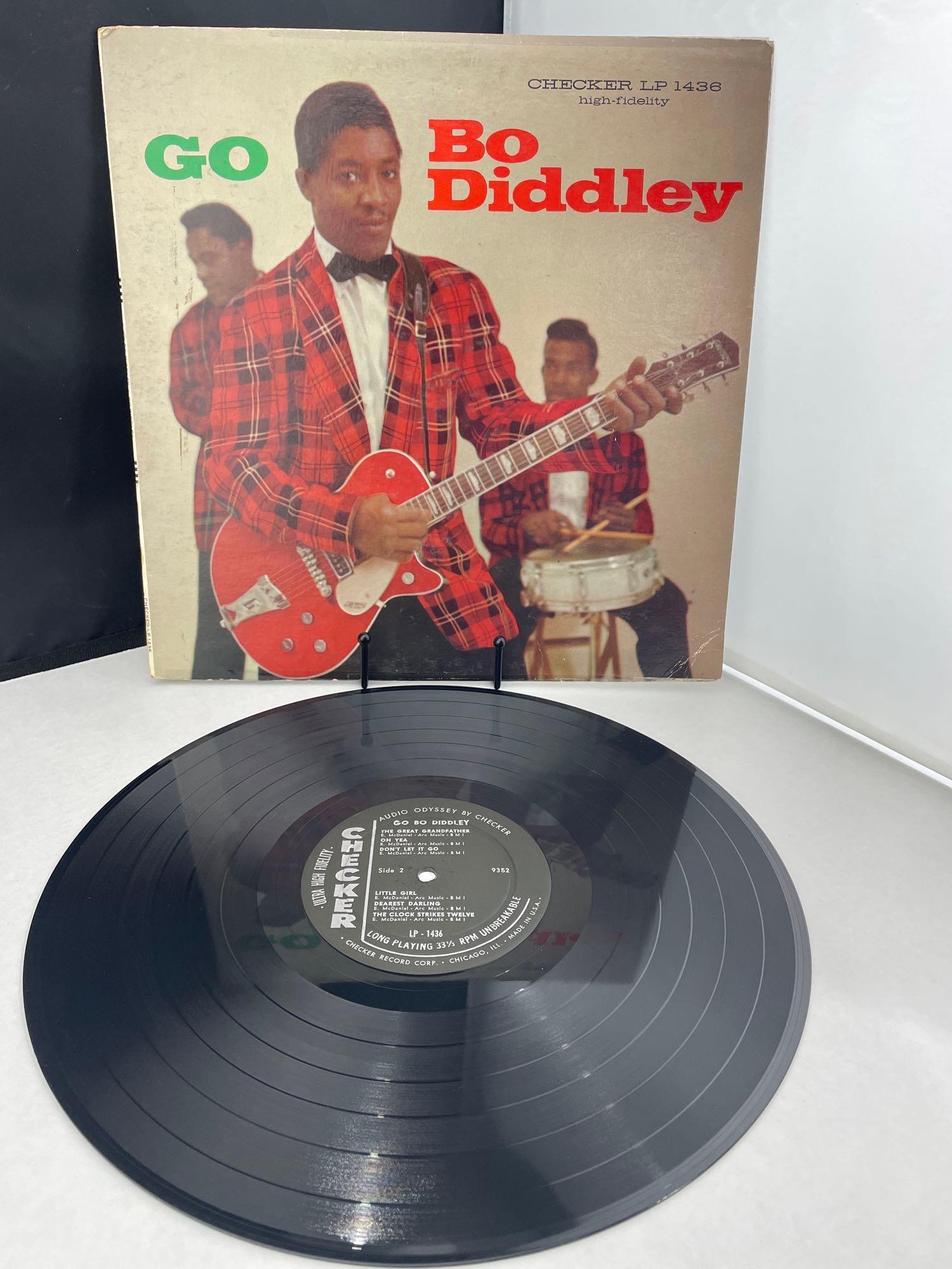 Bo Diddley GO Checker Records LP-1436 High Fidelity Original 1959 (1 of 12)