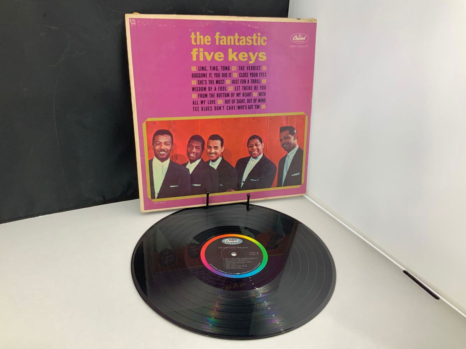 The Five Keys The Fantastic Five Keys LP record (1 of 12)