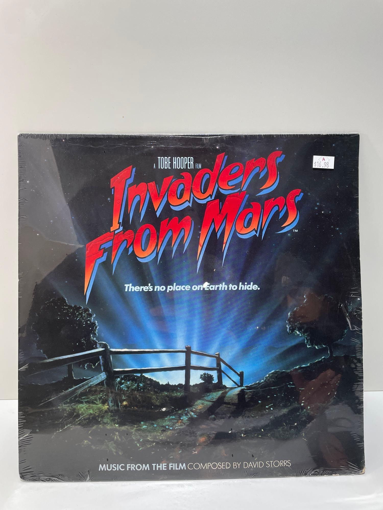 Invaders From Mars Soundtrack Vinyl SEALED Tobe Hooper (1 of 12)