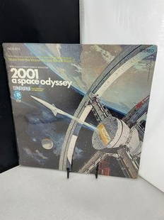 2001 A Space Odyssey Vinyl Record Stanley Kubrick Soundtrack MGM Vintage sealed Album: 2001 A Space Odyssey Vinyl Record Stanley Kubrick Soundtrack MGM Vintage AlbumNew/sealed, has some shelf wear on corners