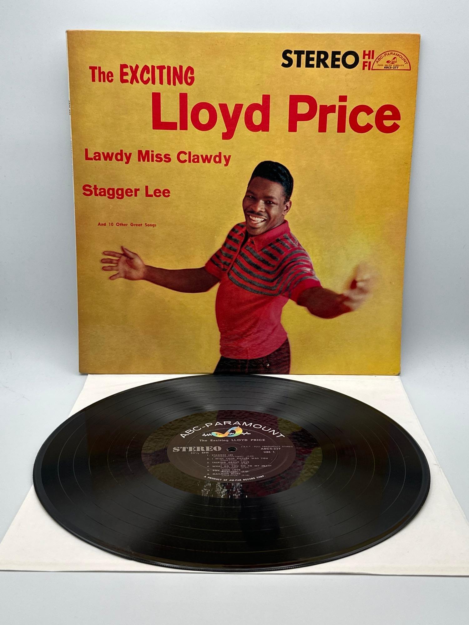 Lloyd Price Stereo HiFi ABCS- Paramount album: Lloyd Price Stereo HiFi ABCS- Paramount albumThe Exciting Lloyd Price LP Vinyl 1959 ABC