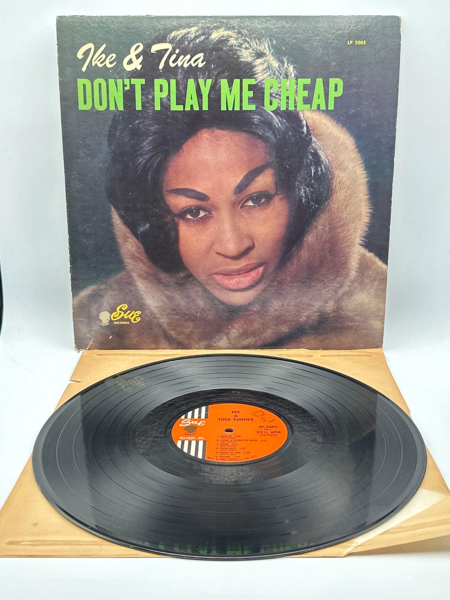 Ike & Tina Turner- Don't Play Me Cheap- Sue LP 2005- Mono: Ike & Tina Turner- Don't Play Me Cheap- Sue LP 2005- Mono- Original Press 12” album.